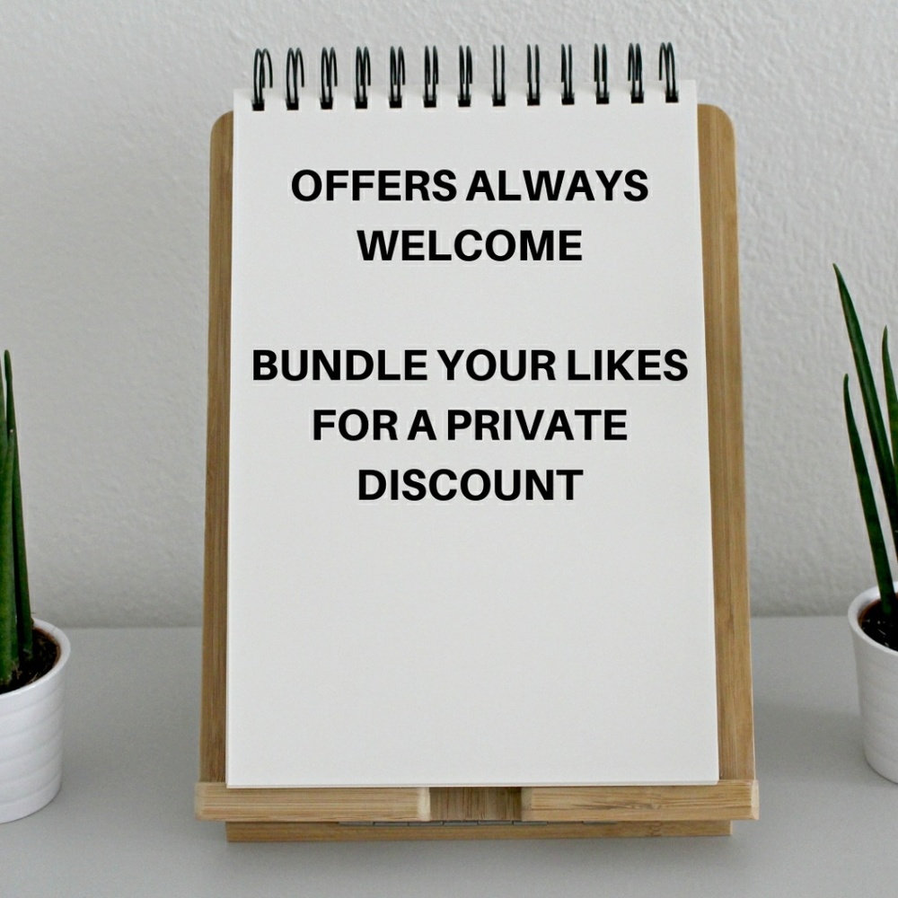 OFFERS WELCOME